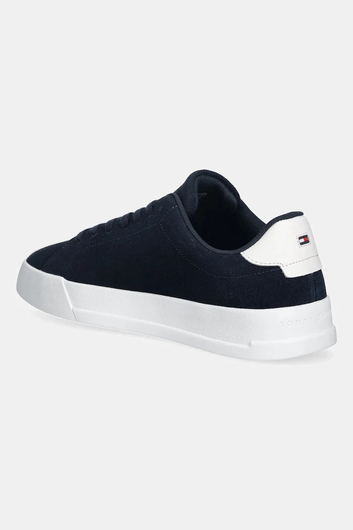 Велурени маратонки Tommy Hilfiger TH COURT CORE SUEDE