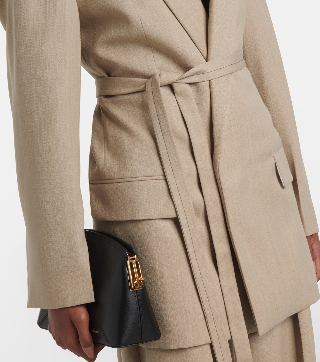Victoria Beckham - Belted wool blazer