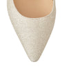 Jimmy Choo Silver Romy 85 Glitter Pumps