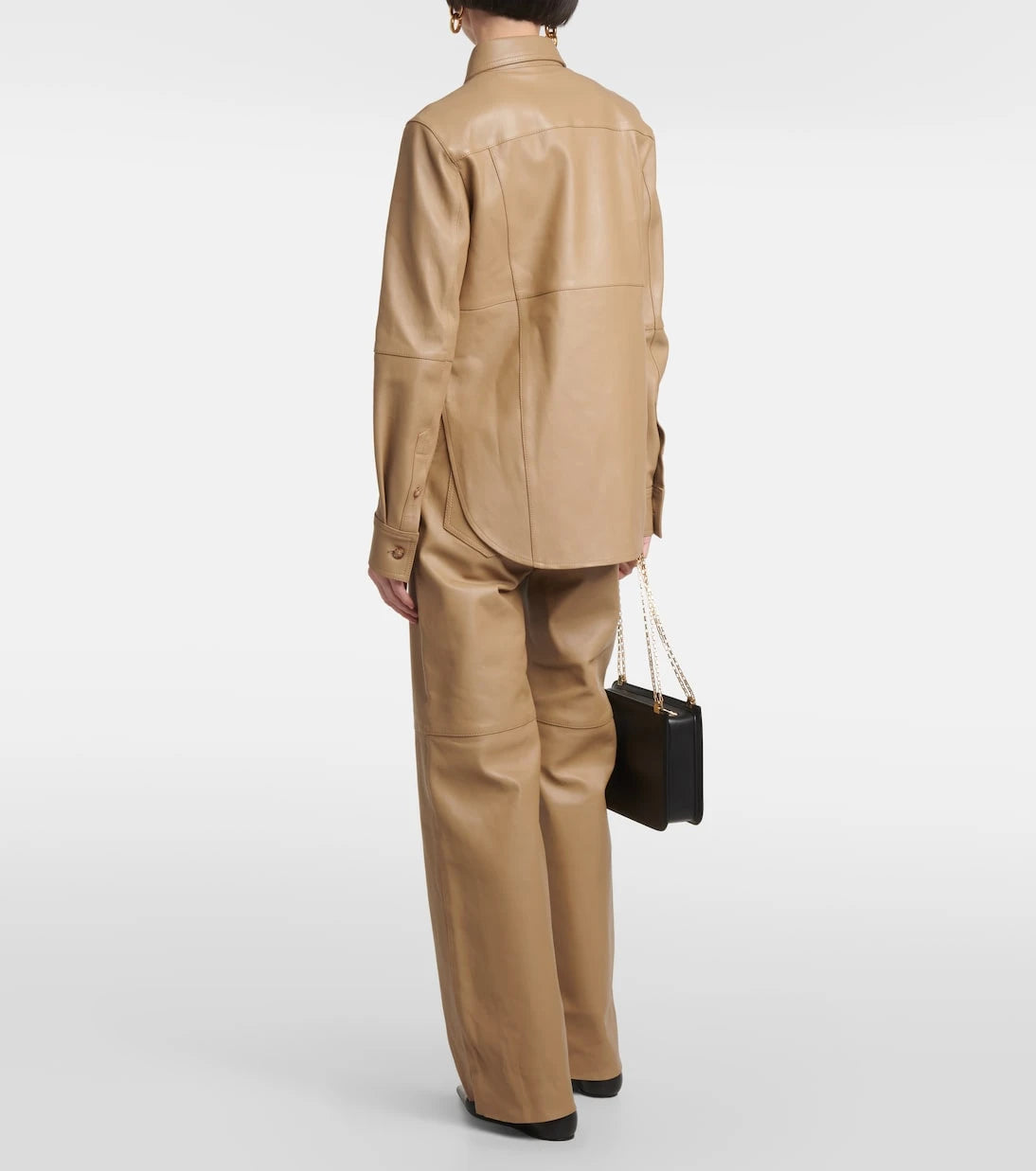 Toteme - Leather shirt