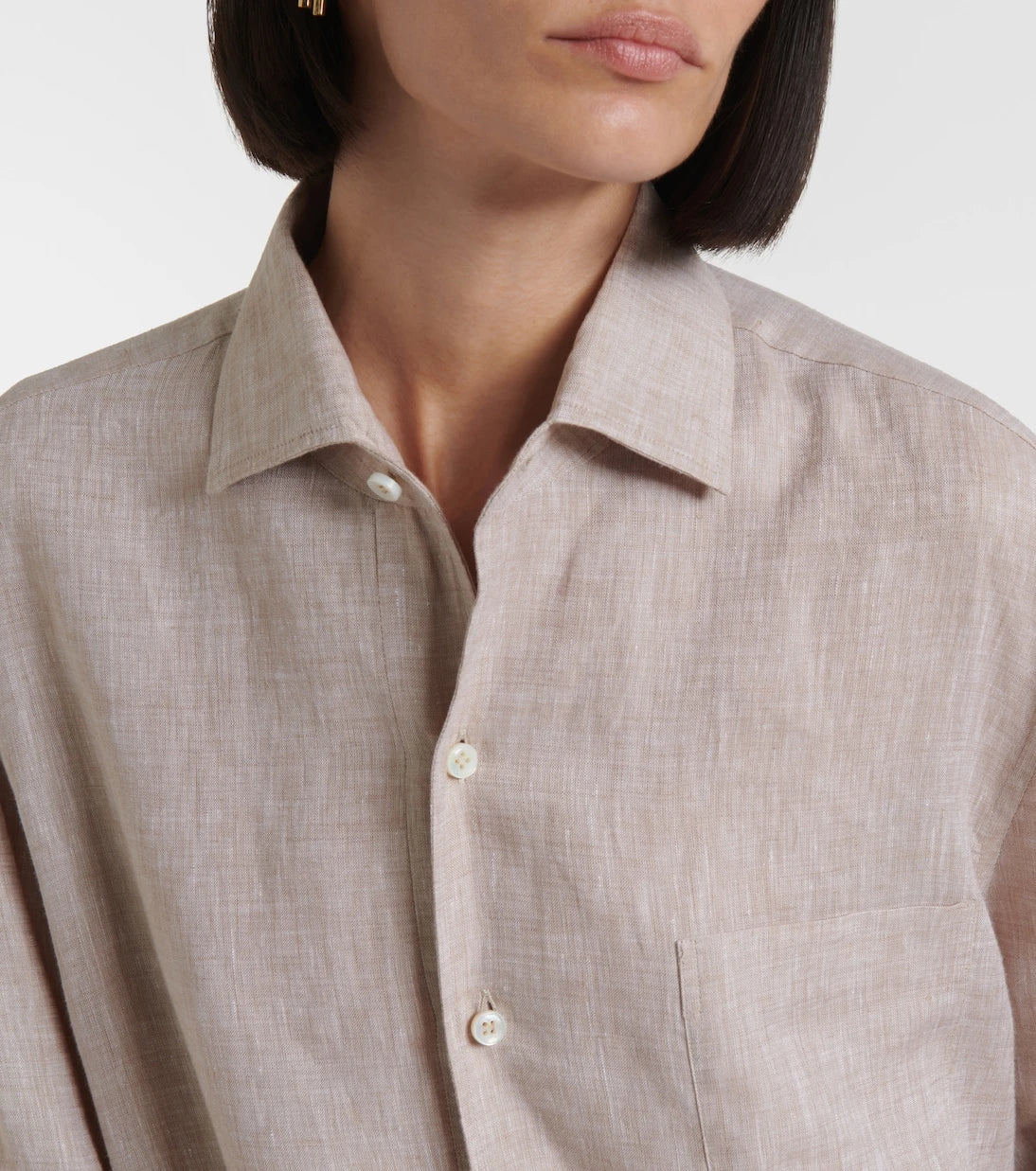 Loro Piana - Lora linen shirt dress