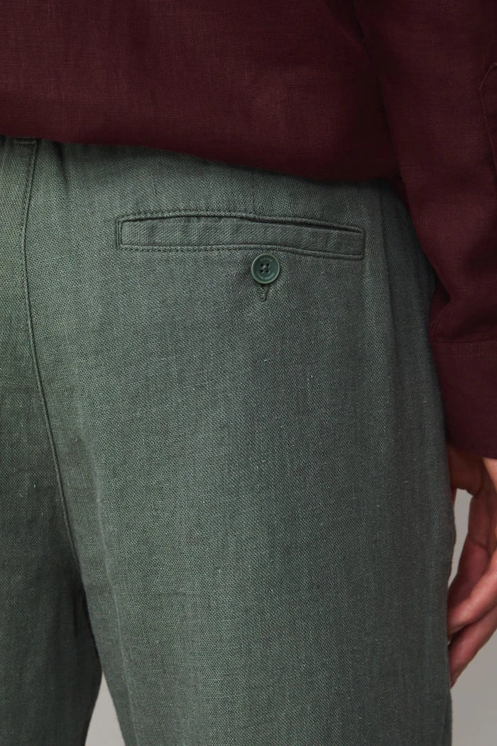Medicine erkek keten chino pantolon
