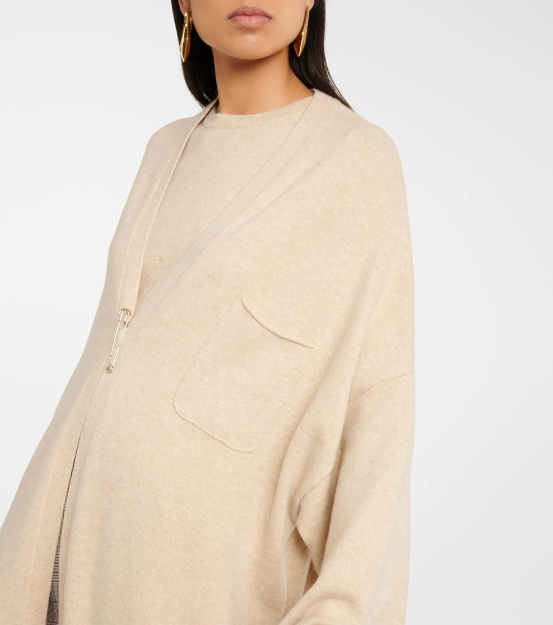 Extreme Cashmere - Koto oversized cashmere-blend cardigan