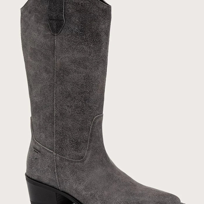 Vagabond Shoemakers kadın deri kalın topuklu kovboy botu KELSEY