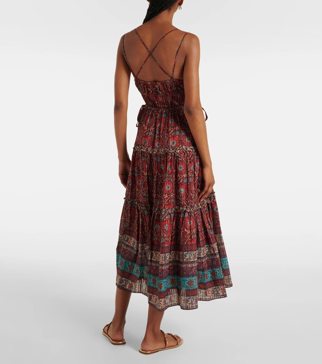 Ulla Johnson - Rosa printed cotton-blend midi dress