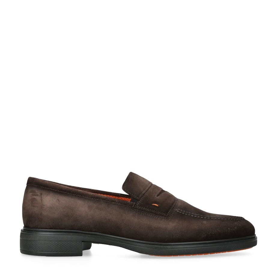 Suede Easy Penny Loafers