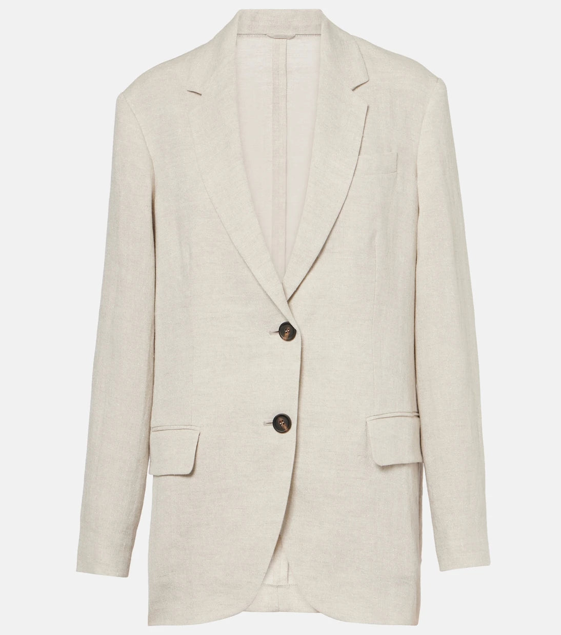 Brunello Cucinelli - Linen-blend blazer