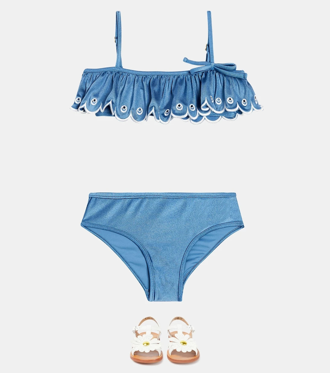 Zimmermann Kids - بيكيني Junie مطرّز
