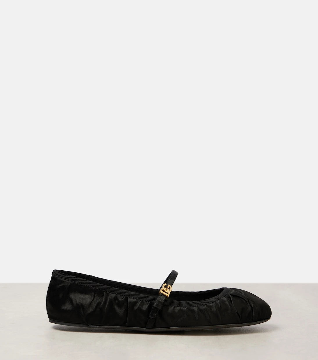 Dolce&Gabbana - DG satin ballet flats