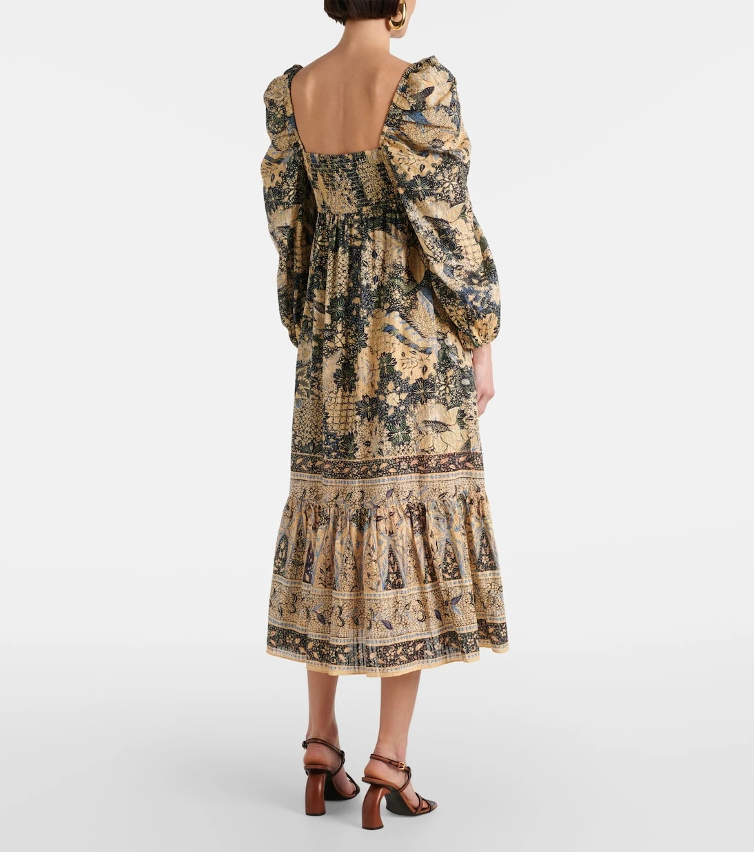Ulla Johnson - Natilda gathered cotton-blend maxi dress