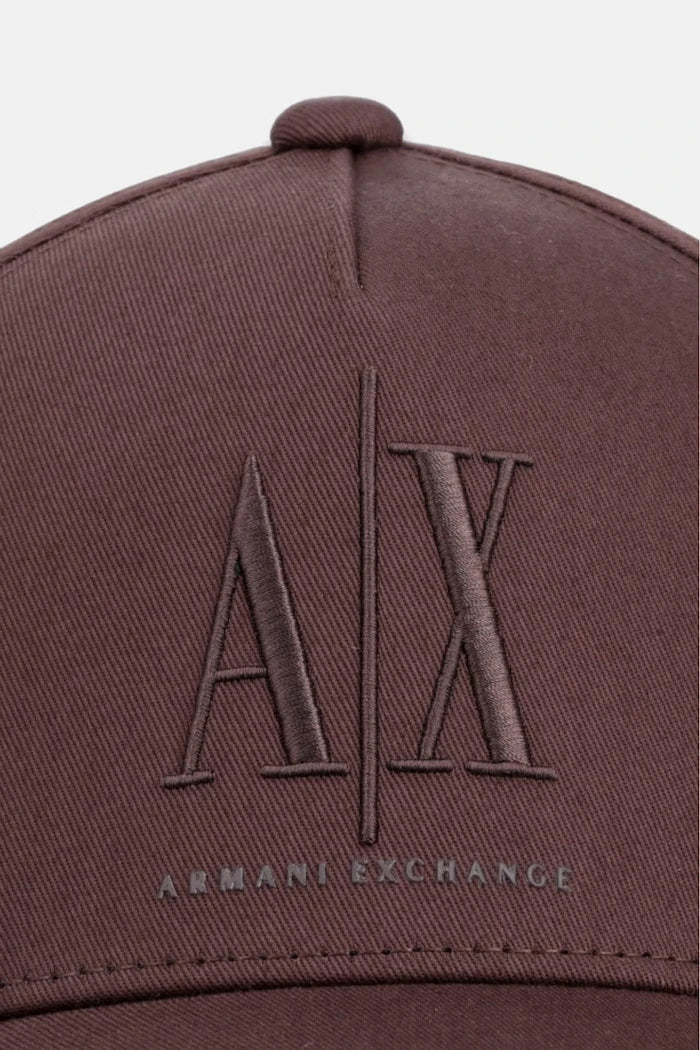 Armani Exchange pamuklu kadın şapka