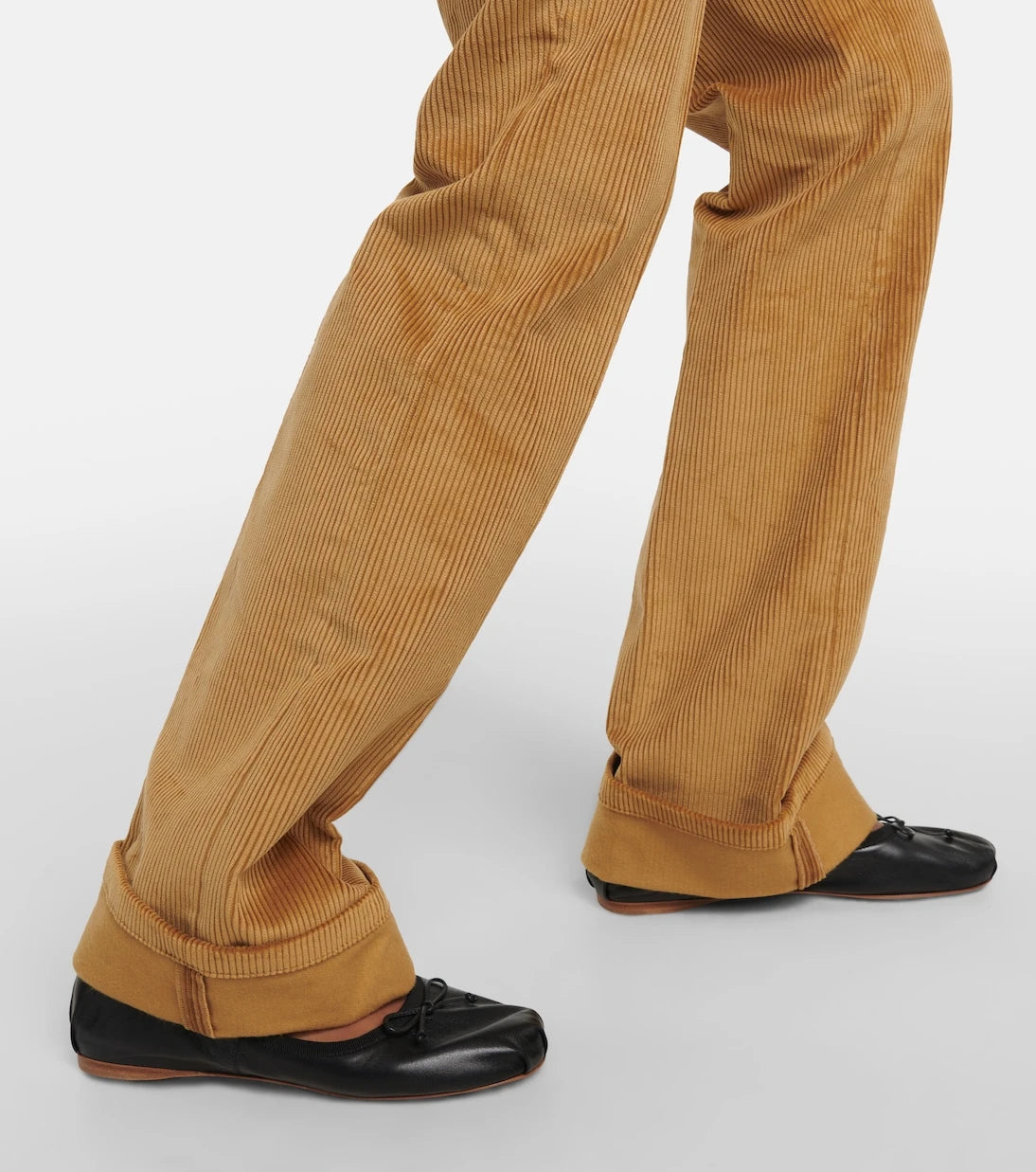 Miu Miu - Low-rise cotton corduroy pants