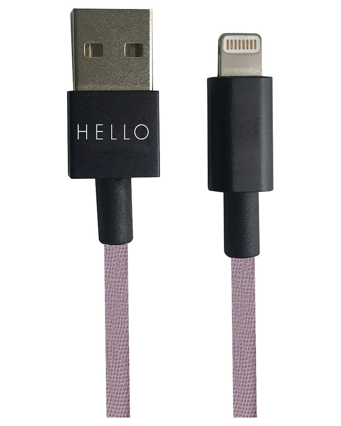 Design Letters USB-C Lightning Şarj Kablosu 1 m