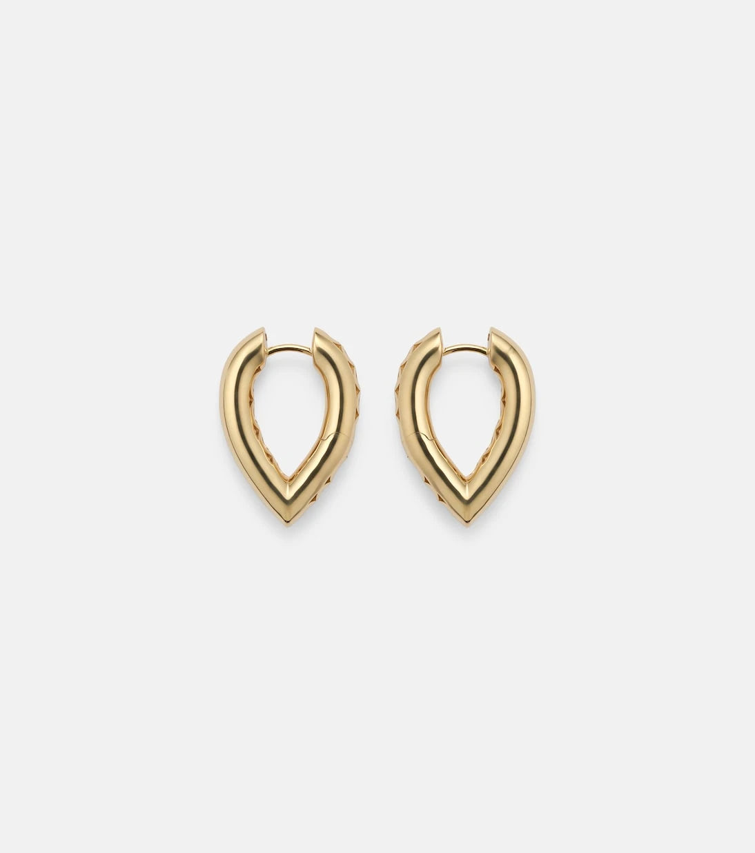 Engelbert - Drop Link Medium 18kt gold earrings