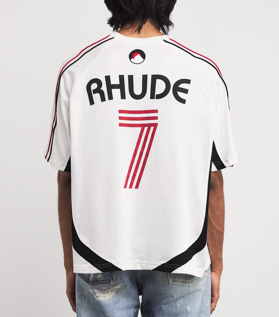 Cotton-Blend Football Jersey T-Shirt