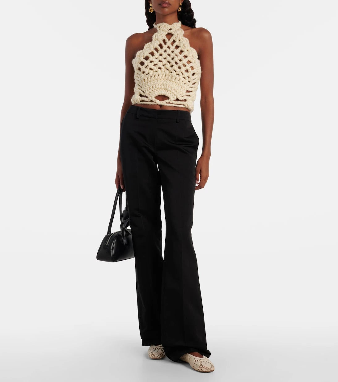 Magda Butrym - Crochet halterneck top