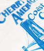 Cherry Los Angeles Cotton Logo Print Coast to Coast T-Shirt
