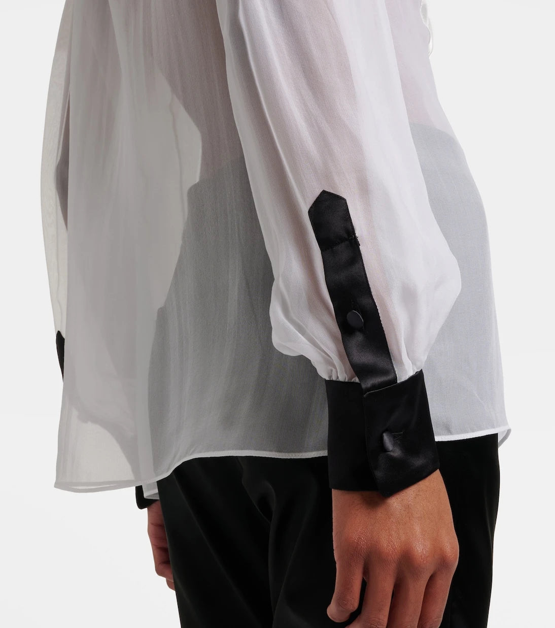 Dolce&Gabbana - Sheer silk blouse