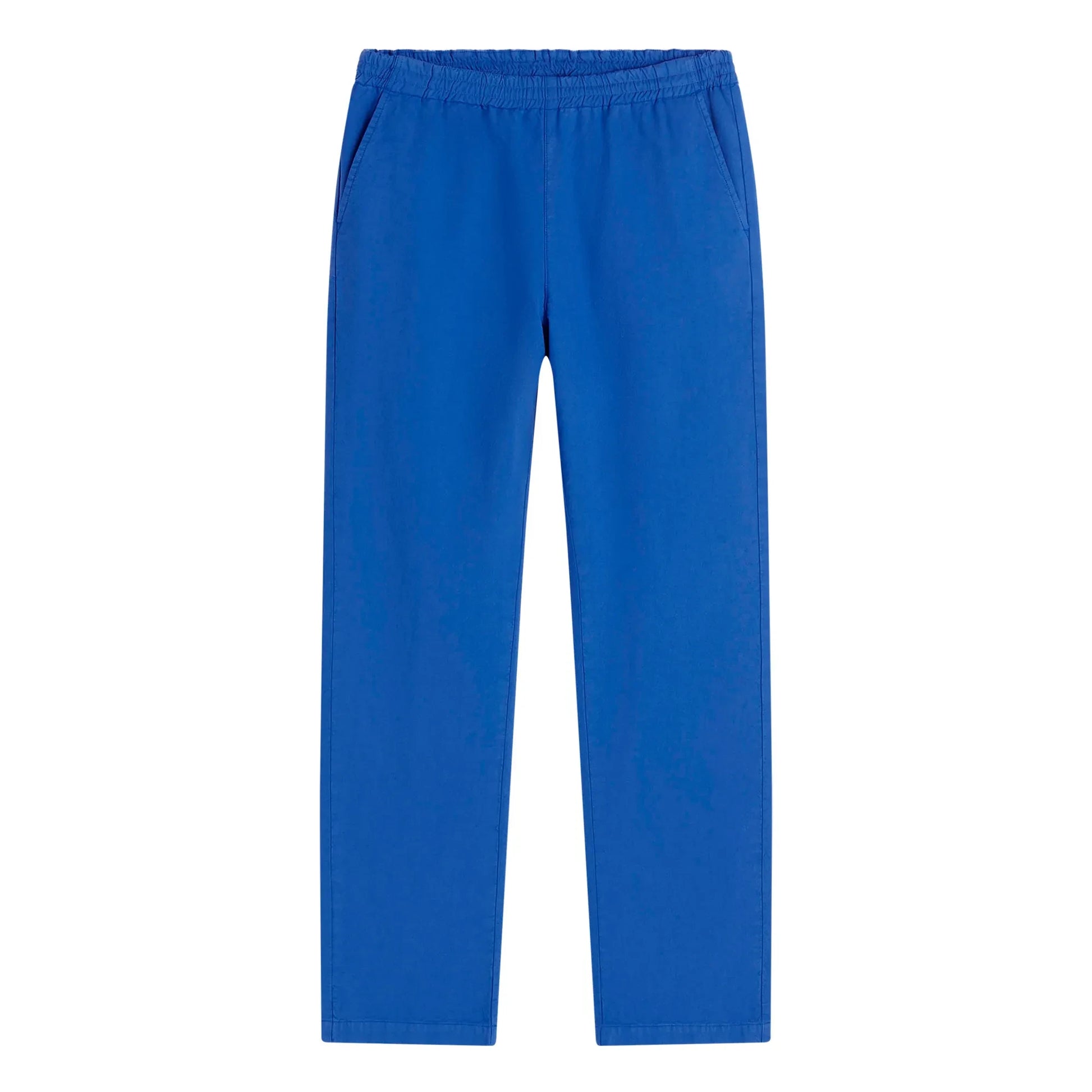 Homecore - Organic Cotton Elasticated Pants | Blue