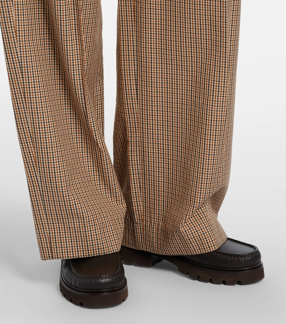 Vince - Camille cotton-blend wide-leg pants