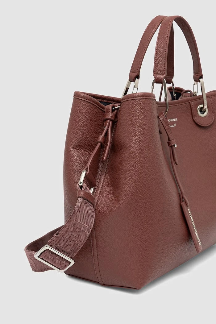 Emporio Armani kadın suni deri alışveriş çantası