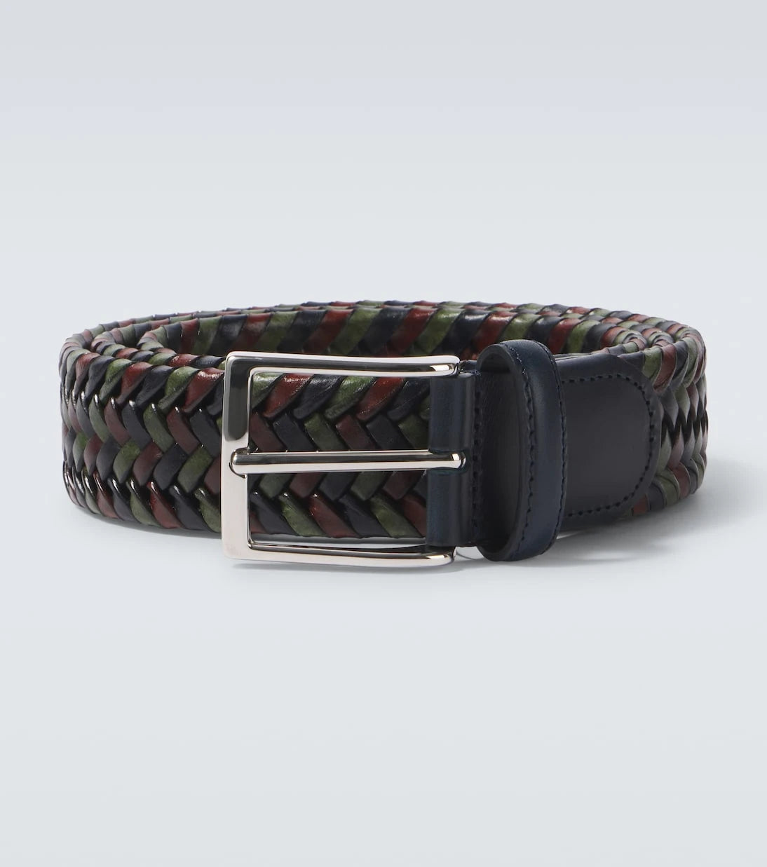 Rubinacci - Woven leather belt