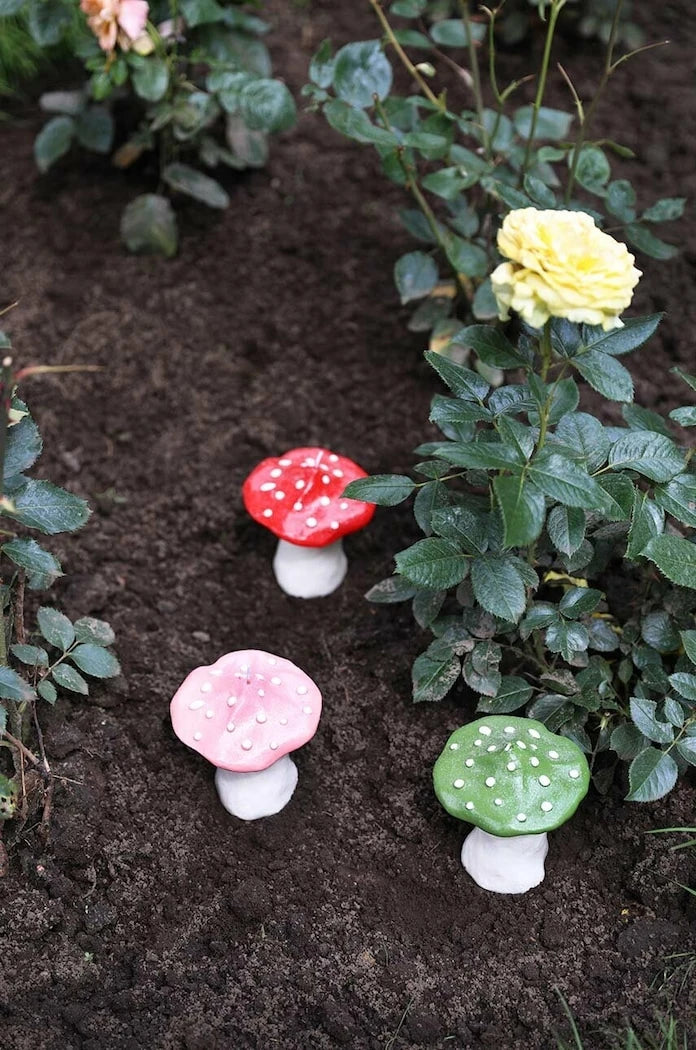 Декоративна свещ &k amsterdam Mushroom Dots