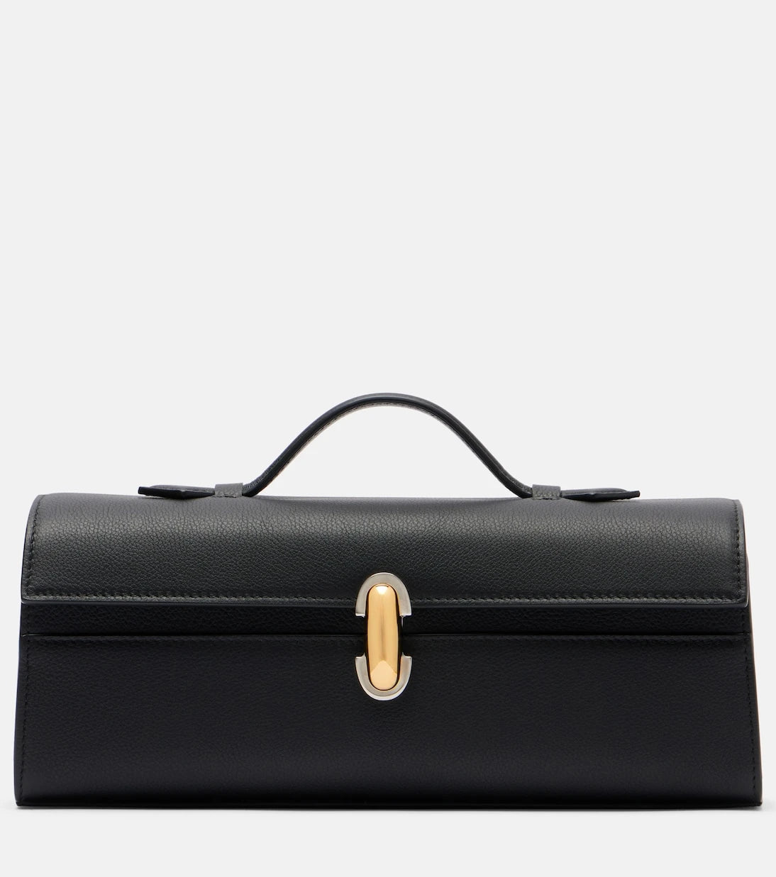 Savette - Symmetry Slim leather top-handle bag