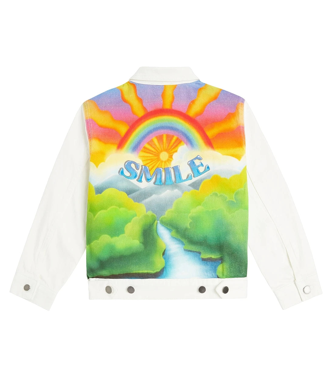 Stella McCartney Kids - Printed denim jacket