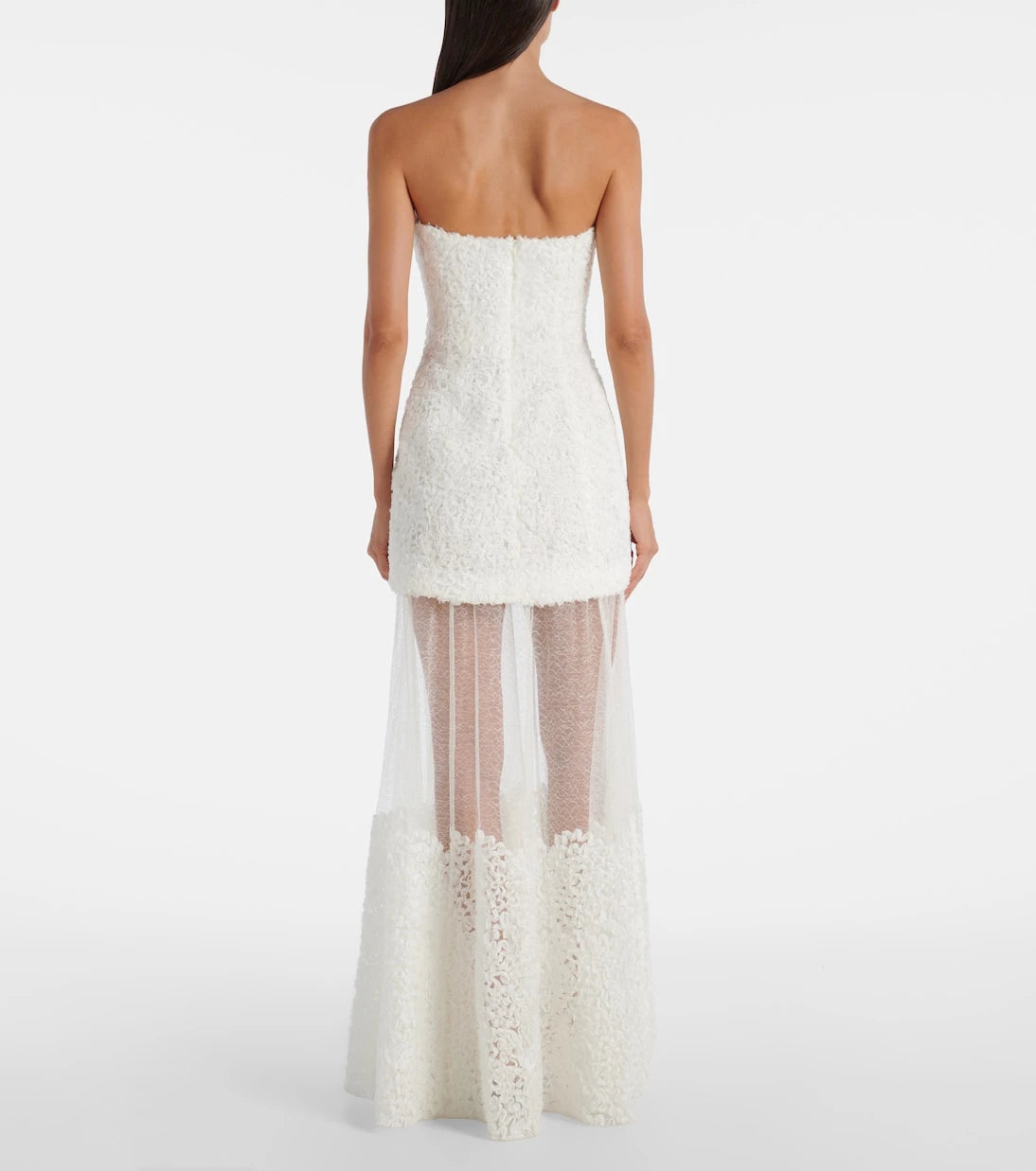Simkhai - Marella chiffon bustier dress