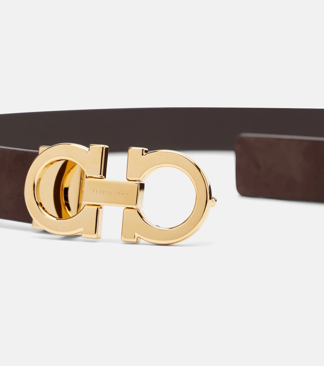 Ferragamo - Gancio Mediterraneo leather belt