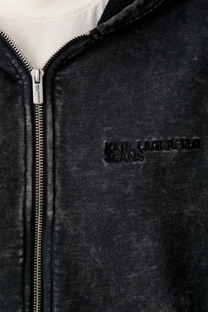 Karl Lagerfeld Jeans kadın pamuklu oversize sweatshirt