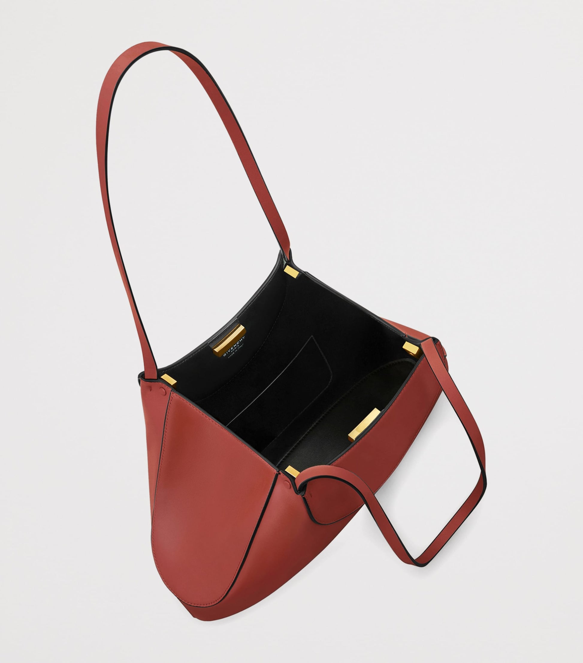 Givenchy Small Leather Facet Shoulder Bag