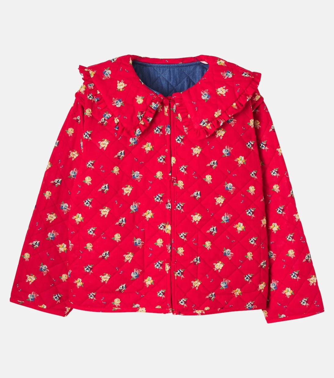 The New Society - Amapola reversible quilted cotton jacket