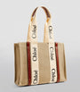 Brown Medium Woody Tote Bag