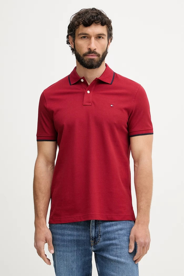 Tommy Hilfiger erkek pamuklu polo tişört