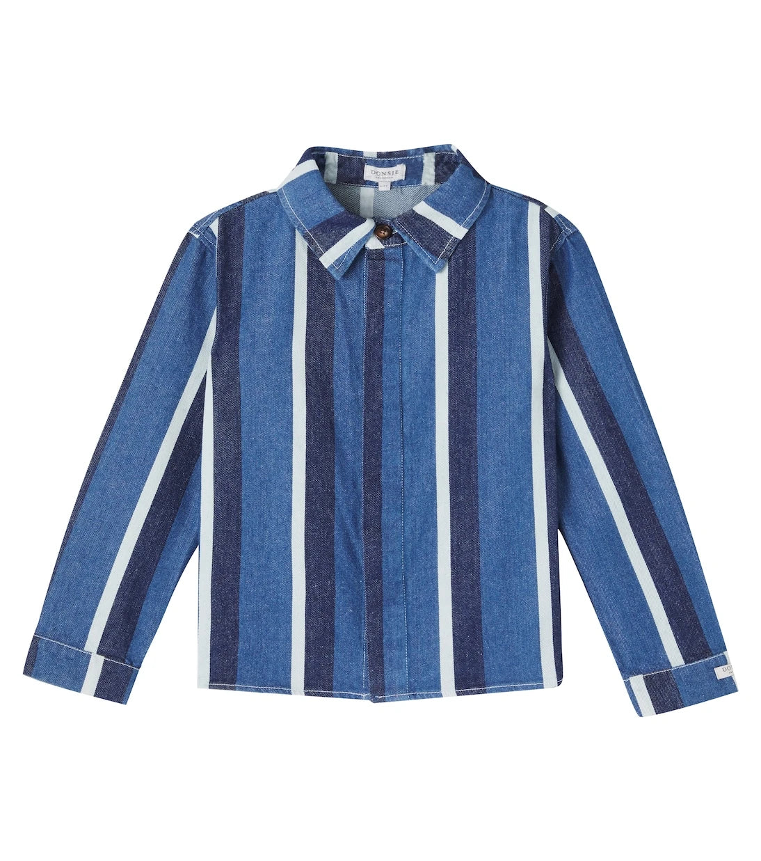 Donsje - Ditmer striped denim overshirt