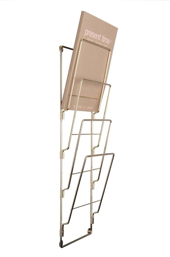 Стенна стойка за вестници Present Time Rack Wire
