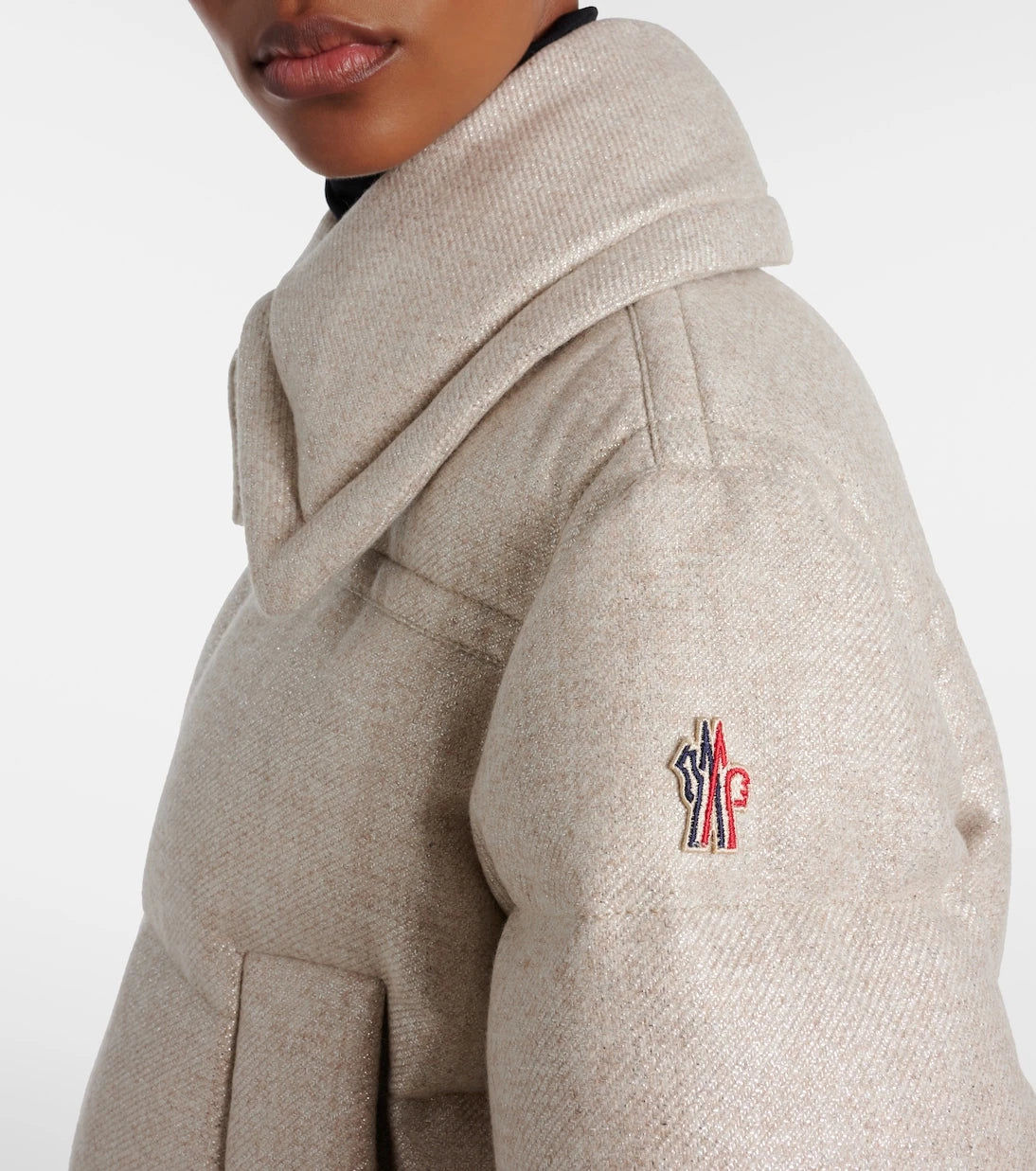 Moncler Grenoble - Sandane wool-blend down jacket