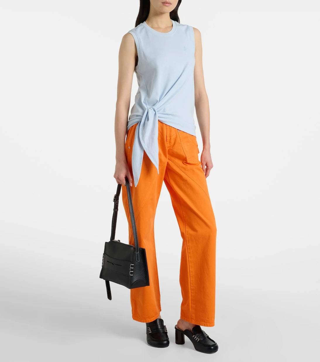 JW Anderson - 75 leather mules