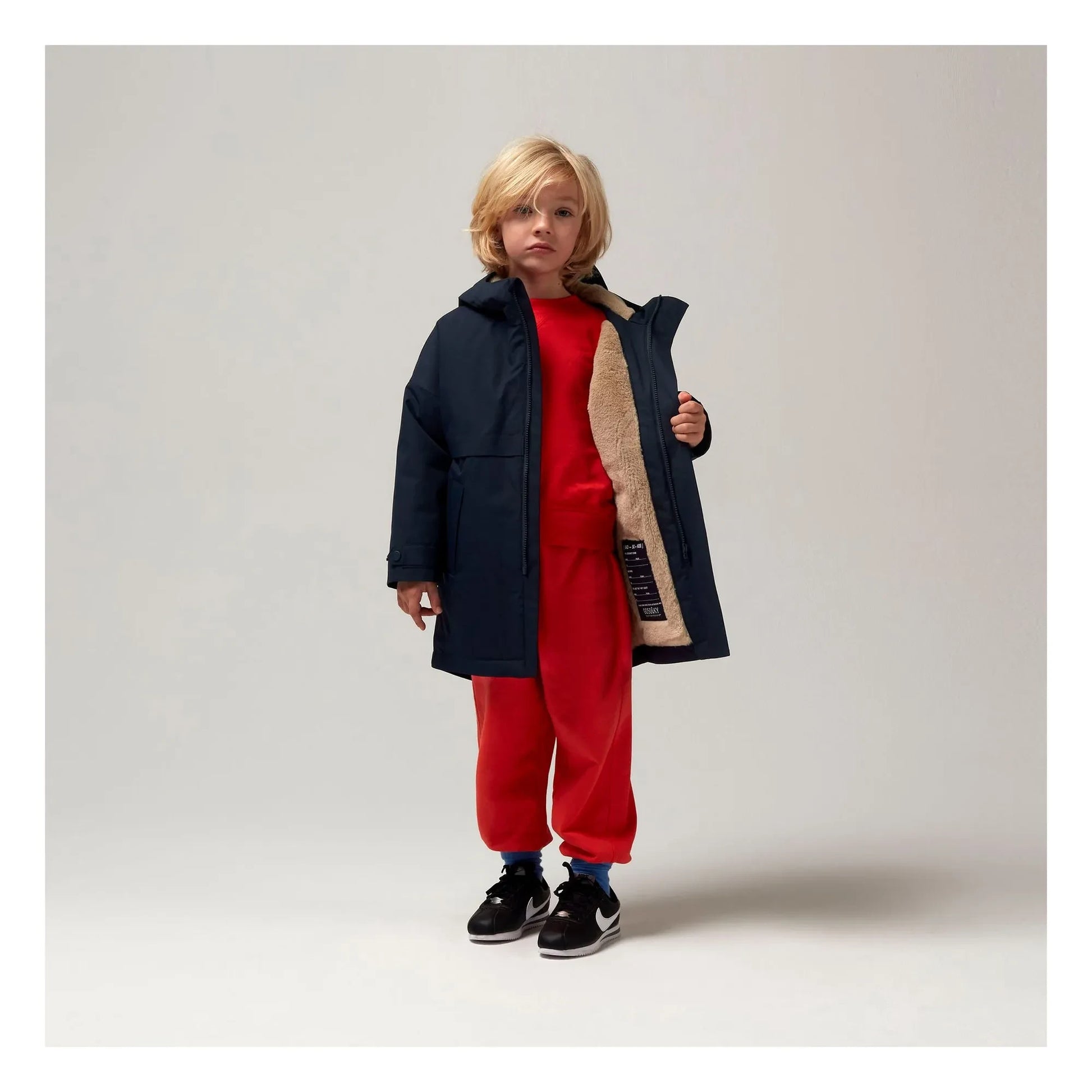 Gosoaky - Desert Fox waterproof parka | Navy blue