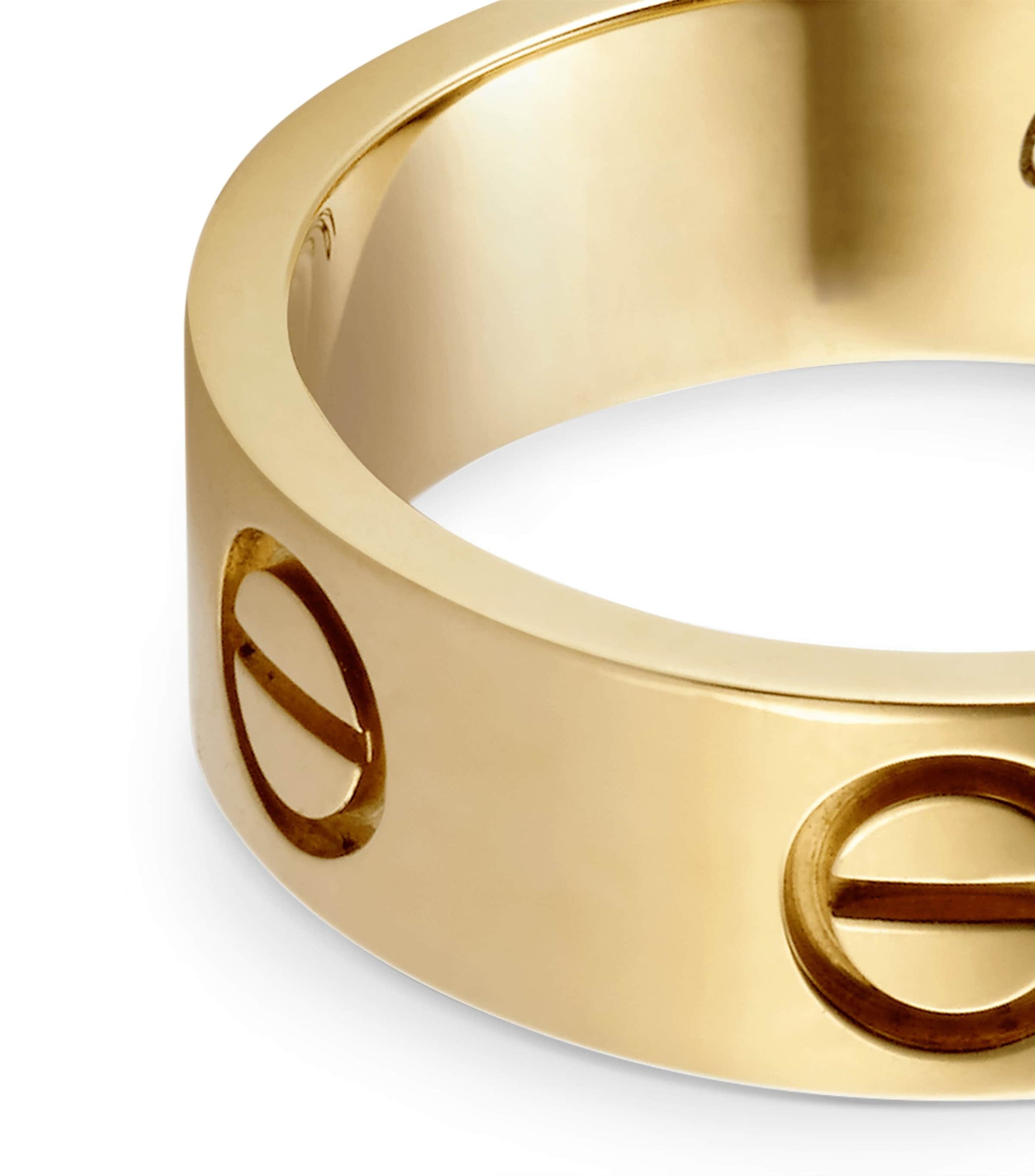 Yellow Gold LOVE Ring