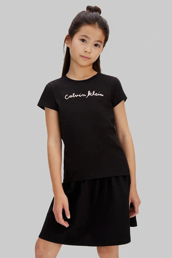 Calvin Klein Jeans Çocuk Pamuklu Tişört