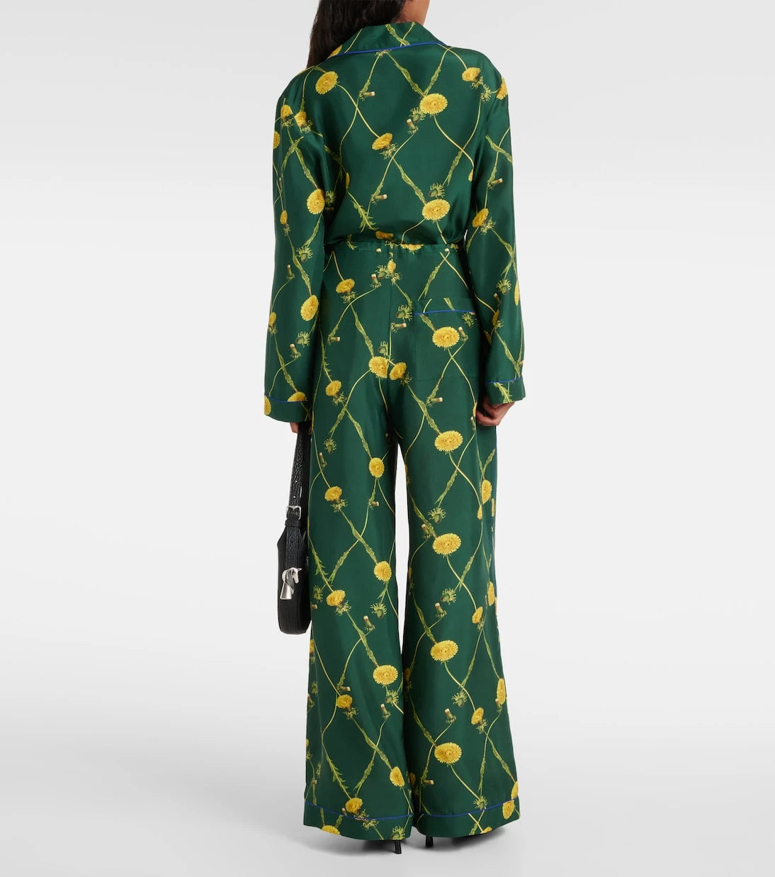 Burberry - Floral silk pajama pants