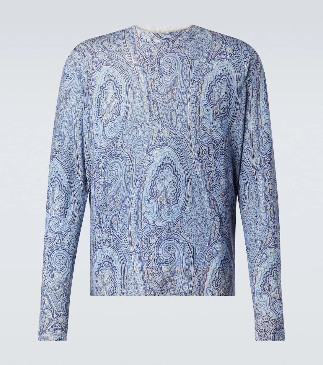 Etro - Paisley silk and cashmere sweater