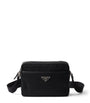 Prada Re-Nylon Saffiano Leather-Trim Shoulder Bag