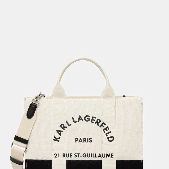 Karl Lagerfeld чанта tote дамска от памук K/RSG