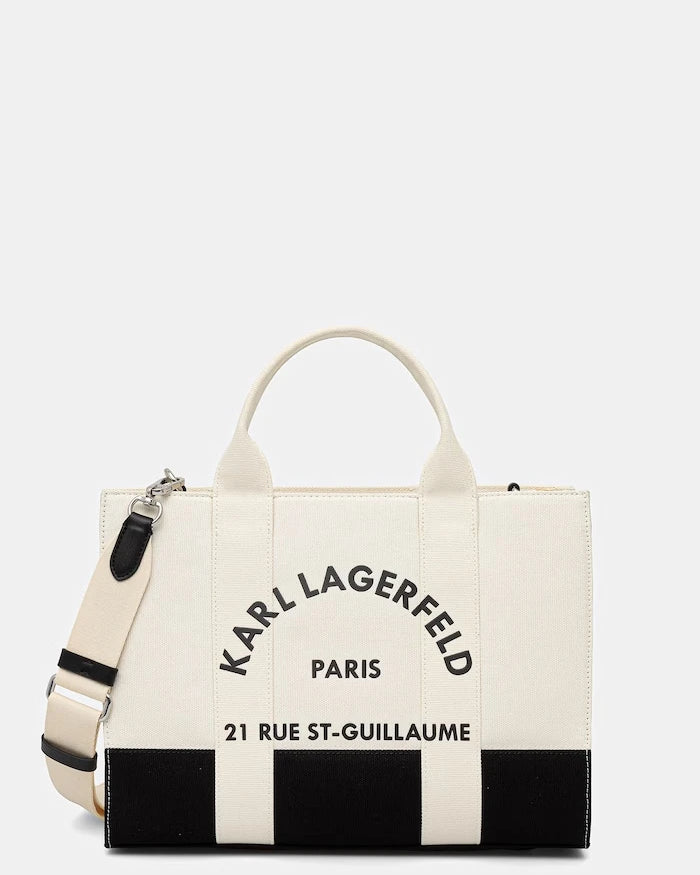 Karl Lagerfeld kadın pamuk tote çanta K/RSG