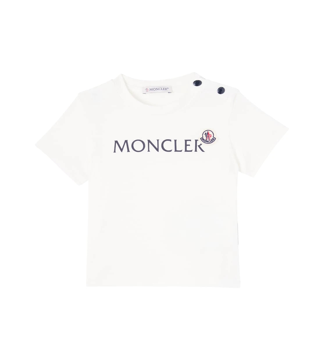 Moncler Enfant - Baby logo cotton jersey T-shirt