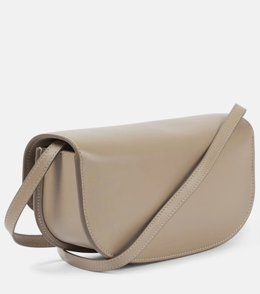 Savette - Tondo Crescent leather shoulder bag